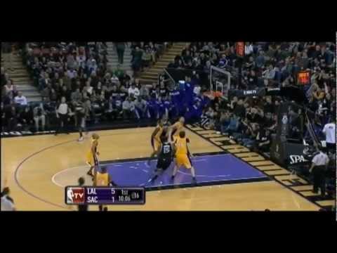 [12.26.11] Marcus Thornton - 27 Points Vs Lakers (Complete Highlights)