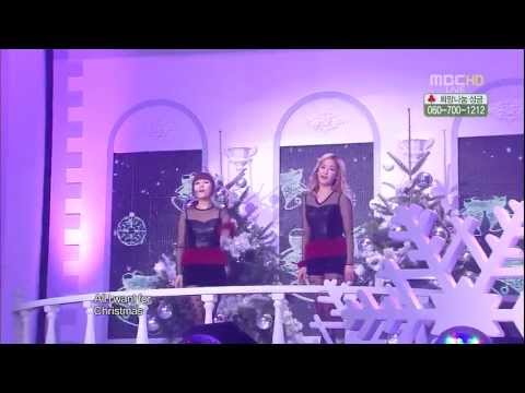 Wonder Girls - All I want for christmas is you / Be My Baby (Dec 24, 2011) [HD]