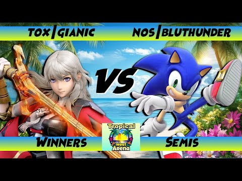 Tropical West Arena 1 | Winners Semis | Gianic (Byleth) Vs. BluThunder (Sonic) - SSBU
