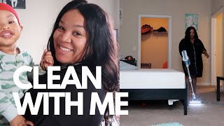 CLEAN MY GF'S HOUSE WITH ME & BABY! 🥰