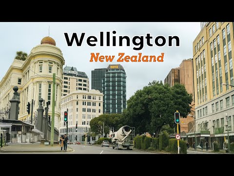 Wellington NZ : The Capital of New Zealand | 4K 
