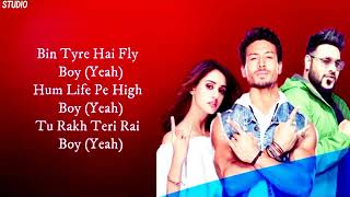 Har Ghoont Mein Swag (LYRICS) - Tiger Shroff  Disha Patani  Badshah