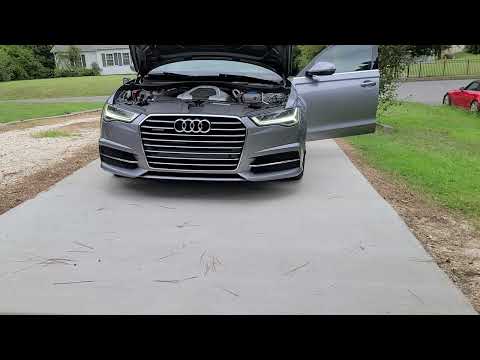2016 Audi A6 3.0t Injen intake sound