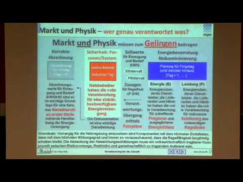 VDI-Vortrag Was kann zum Gelingen der Energiewende beitragen ?