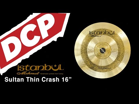 Istanbul Mehmet Sultan Thin Crash Cymbal 16" 962 grams
