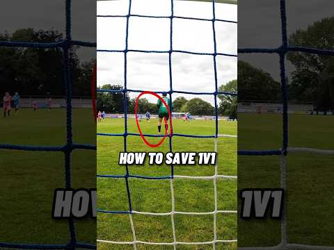 HOW TO SAVE 1v1 💪 Goalkeeper Tutorial #tips