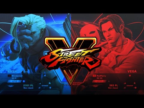 Mouljaveel (Nash) vs RedParry (Vega) - Street Fighter V Moroccan Matches