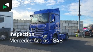 Myytävät Mercedes-Benz Actros 1848 4X2 StreamSpace Retarder Standairco Navi Xenon ACC P vetopöytäauto - Kuva 4 | Autoline FI Mercedes-Benz Actros 1848 4X2 StreamSpace Retarder Standairco Navi Xenon ACC P vetopöytäauto | Kuva 4 - Autoline