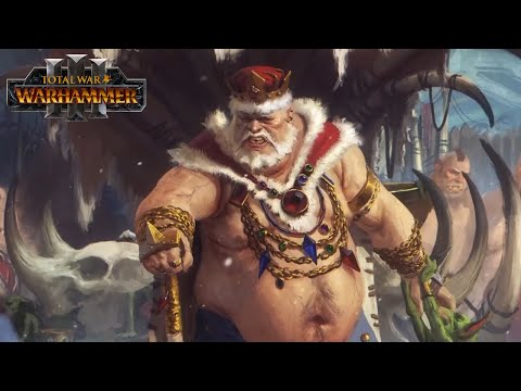 Greasus Goldtooth Ogre Kingdoms Campaign Cinematics | Total War: Warhammer III