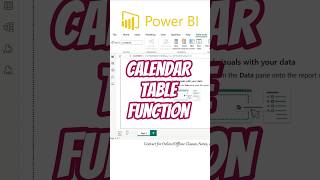POWER BI ~ Start Time Intelligence Analysis with Calendar Table #powerbi
