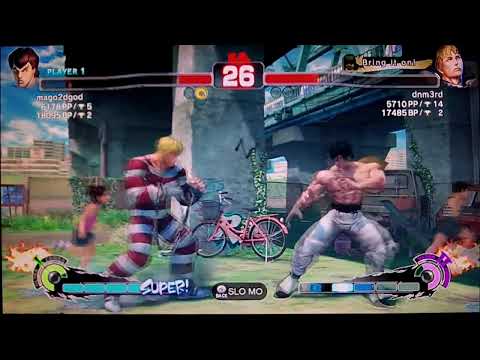 SSF4 AE Mago (Fei Long) vs dnm3rd (Cody)