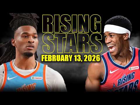 NBA Rising Star Full Game Highlights – February 13, 2026 | NBA Rising Star Game