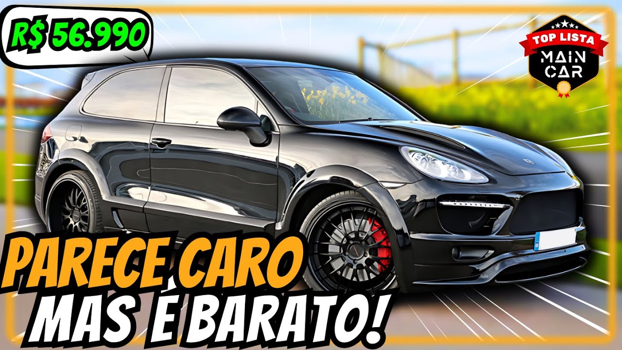 5 CARROS BARATOS QUE FAZEM VOCÊ PARECER RICO | Baratinho e Luxuoso🔥