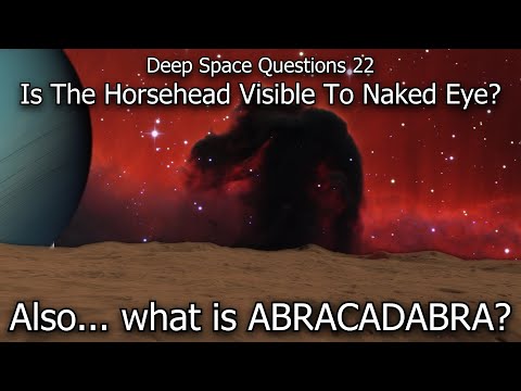 Could You See The Horsehead Nebula With Your Naked Eye? Deep Space Questions 22