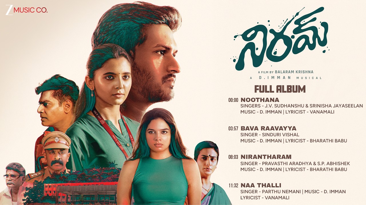 NIRAM - Telugu Full Album 🎵 | Mugen Rao & Preethi Asrani | Official Audio Jukebox | Zee Music South