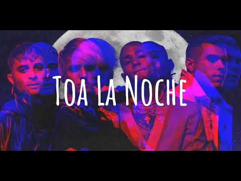 CNCO - Toa La Noche (Letra/Lyrics)