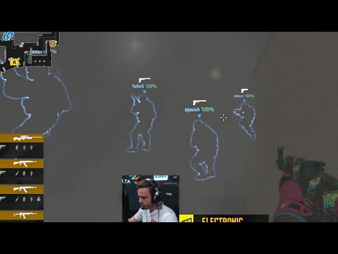 Heroic was almost winning this eco round against NAVI!