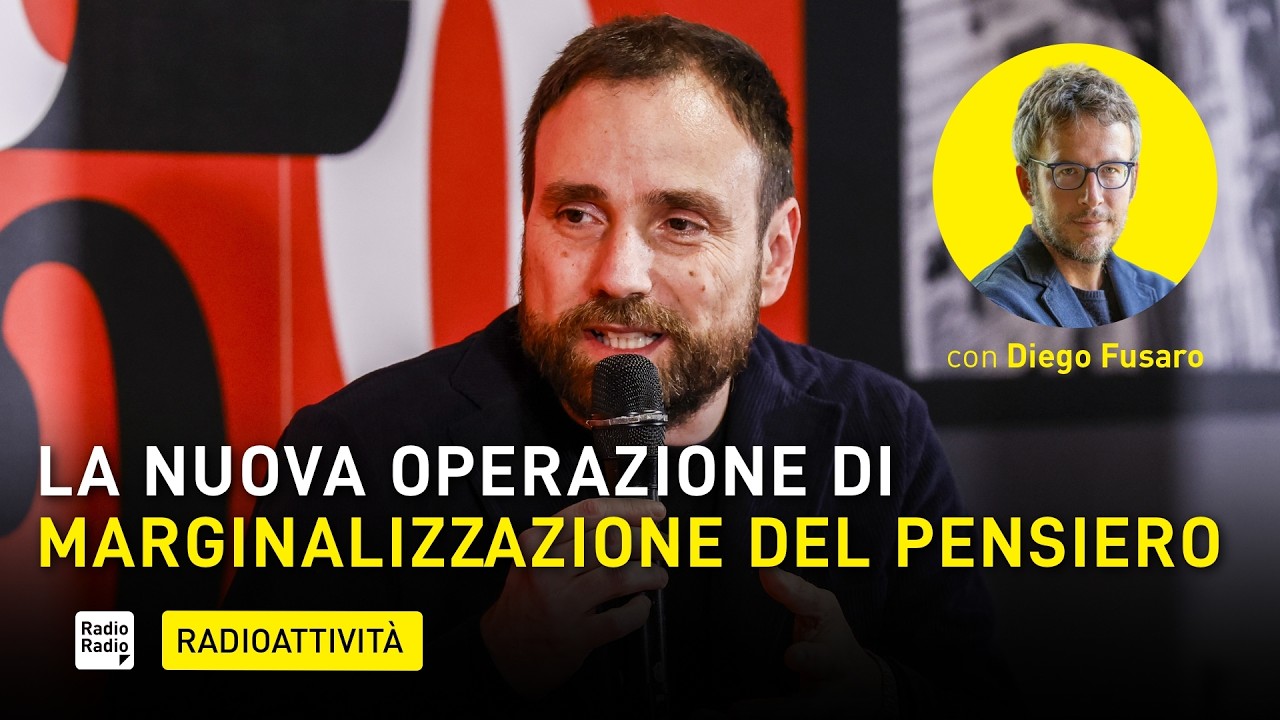 Cappellini inaugura la prossima categoria di estremisti (che guarda caso contestano certi poteri)