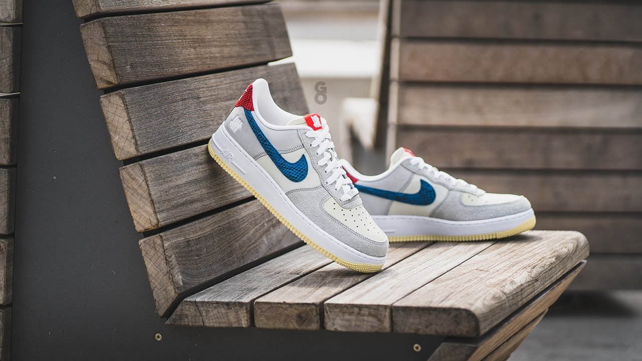 Watch Undefeated x Nike Air Force 1 Low SP (5 On It) Grey Fog (Dunk vs. AF1): Review & On-Feet now Undefeated x Nike Air Force 1 Low SP (5 On It) Grey Fog (Dunk vs. AF1): Review & On-Feet