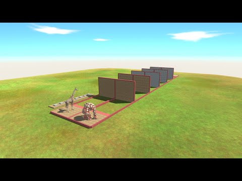 SPEED RACE Modern Mammals VS Infernals │ ANIMAL REVOLT BATTLE SIMULATOR