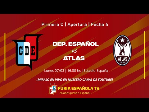 DEPORTIVO ESPAÑOL vs ATLAS EN VIVO | Primera C - Fecha 4