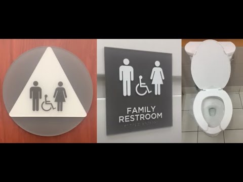 Library Unisex Restroom Kid's Area Full Shoot