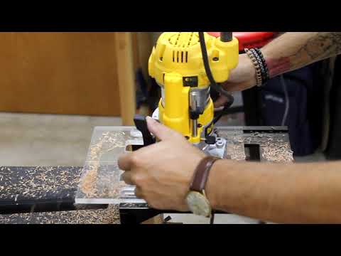 How to make perfect neck joints in a few minutes! - Neck joint routing jig