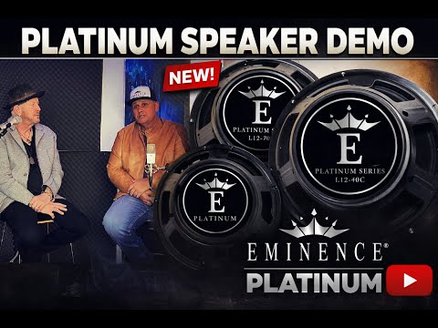 Eminence L12-40A-8 | 40W 12" 8-ohm Alnico Speaker. New with Full Warranty! image 3