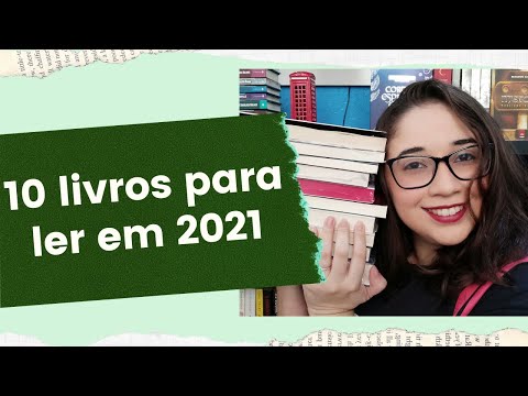 10 LIVROS PARA LER EM 2021 ? | Biblioteca da R