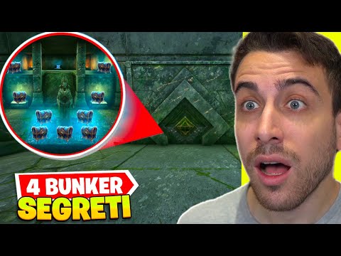 Ecco COME APRIRE i 4 NUOVI Bunker SEGRETI dei TEMPLI! *Loot Assurdo* Stagione 3 Capitolo 4 Fortnite!