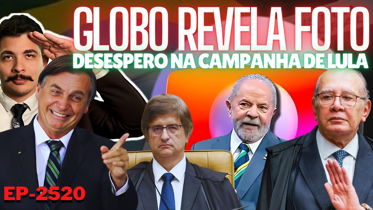 Globo HUMILHA Gilmar e Gonet: A FOTO do Charuto + DESESPERO na Campanha de Lula + Nova Constituinte.