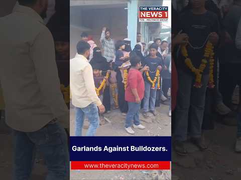 “Garlands Instead of Anger”: Matin Patel’s Family Welcomes Officials Amid Demolition, Calls Action Unjust.