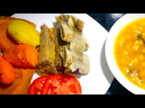 Sopa verduras con puchero (Al estilo Uruguayo )🐮