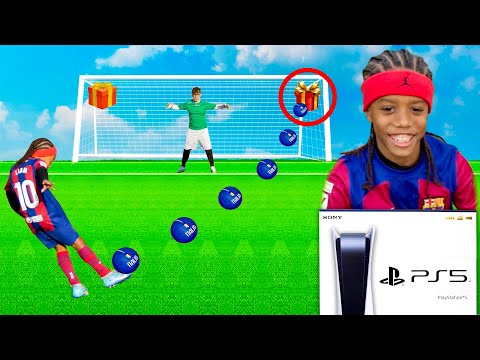 ⚽️ COLPISCI la PS5, te la COMPRO!! w/mini RONALDINHO