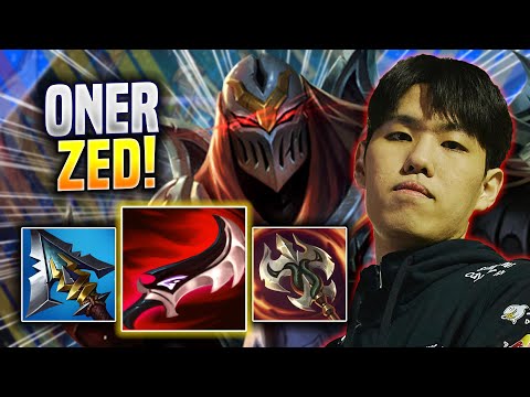 ONER IS READY TO PLAY ZED! - T1 Oner Plays Zed JUNGLE vs Graves! | Preseason 2023