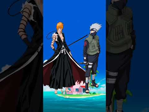 Ichigo vs Naruto characters #anime #naruto #bleach #shorts #ichigo #boruto
