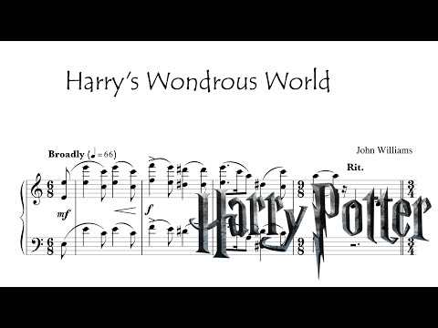 Harry's Wondrous World (Piano)