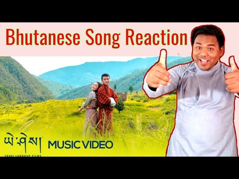 Kho gi nga lu sonam wangchen & kelden lhamo| bhutanese song nepali reaction