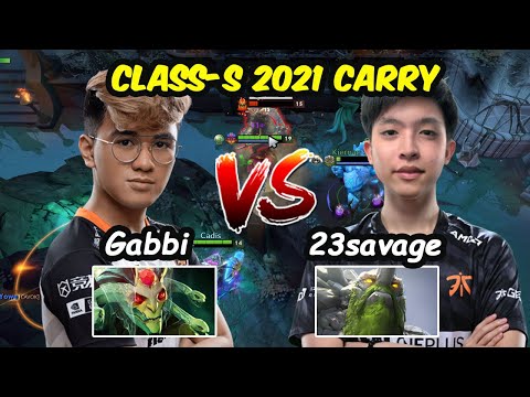 23savage Tiny vs Gabbi Medusa CLASS-S 2021 Dota 2 CARRY BATTLE
