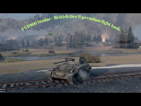 FV1066 Senlac - British tier 8 premium light tank - World of Tanks
