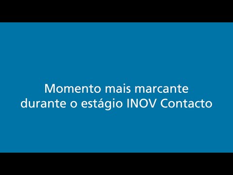INOV Contacto | Testemunho - Francisco Viana C21 Survey Monkey