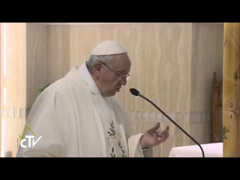 HOMILIA DO PAPA FRANCISCO- 16/05/2014 - Dublado pela Pascom Lapa