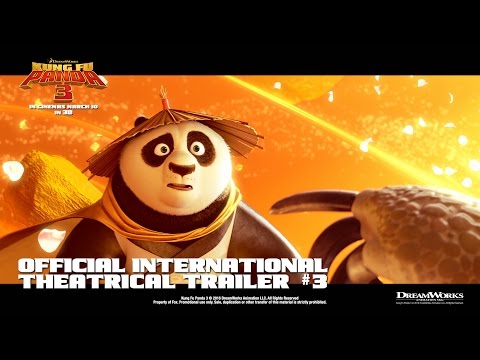 Kung Fu Panda 3 [Official International Theatrical Trailer #3 in HD (1080p)] R