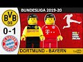 Borussia Dortmund vs Bayern Munich 0-1 • Bundesliga 2019/20 • All Goals Highlights Lego Football