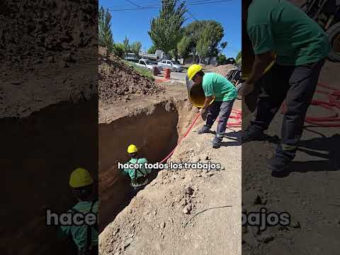 Avanzamos con la obra del barrio Olimpo en Tres Arroyos
