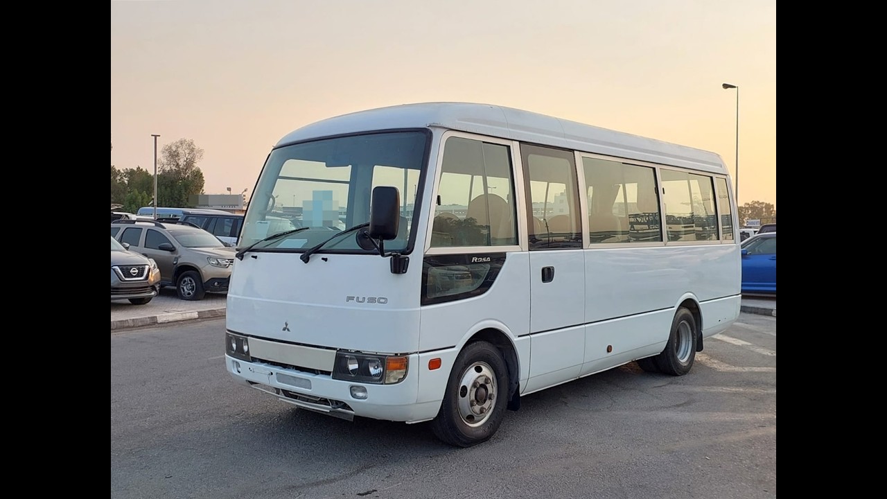 Mitsubishi Rosa  MITSUBISHI ROSA BUS RHD 2006 MODEL 4.8 L DIESEL AUTOMATIC(PM00356) video