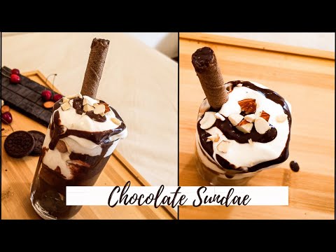 Easy Chocolate Sundae | Cafe Style | Just in 5 min | 2021