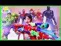 Marvel Avengers Infinity War Superhero Toys Hide and Seek with Ryan ToysReview Marvel Avengers Infinity War Superhero Toys Hide and Seek with Ryan ToysReview