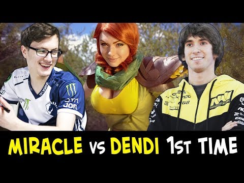 DENDI vs MIRACLE first time in season 2 — SURPRISE lanes!