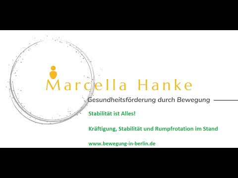 10-minütige Übungssequenz - Kräftigung, Stabilisation und Rumpfrotation